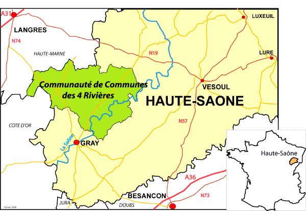 carte de la cc4r